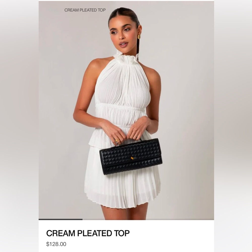 NWT Heiress Beverly Hills top tennis skirt set